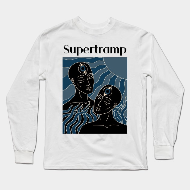 The Dark Sun Of Supertramp Long Sleeve T-Shirt by limatcin